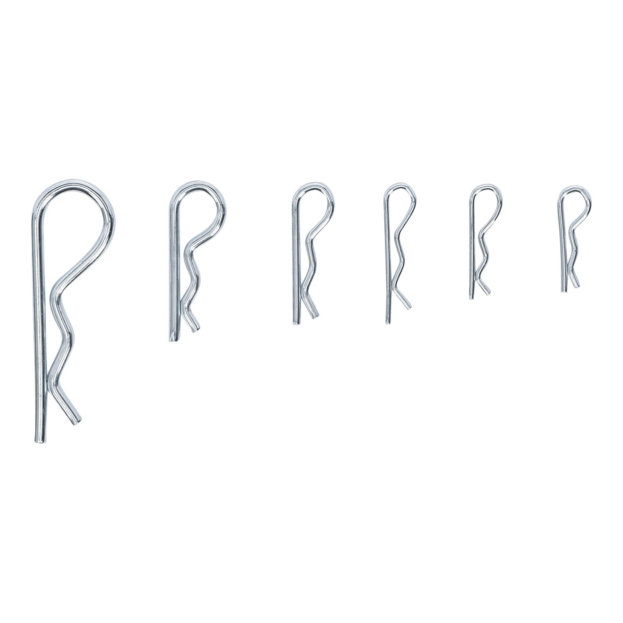 BGS technic Ringsplint BGS Federsplinte-Sortiment Ø 2,4 - 4,0 mm 150-tlg.