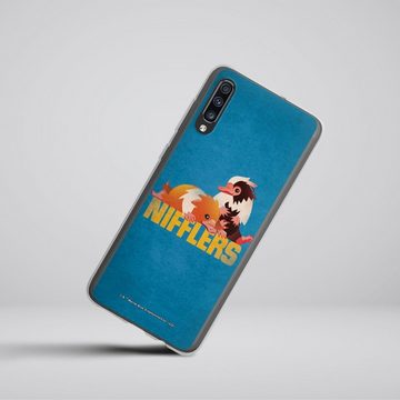 DeinDesign Handyhülle Phantastische Tierwesen Offizielles Lizenzprodukt Zauberer, Samsung Galaxy A70 Silikon Hülle Bumper Case Handy Schutzhülle