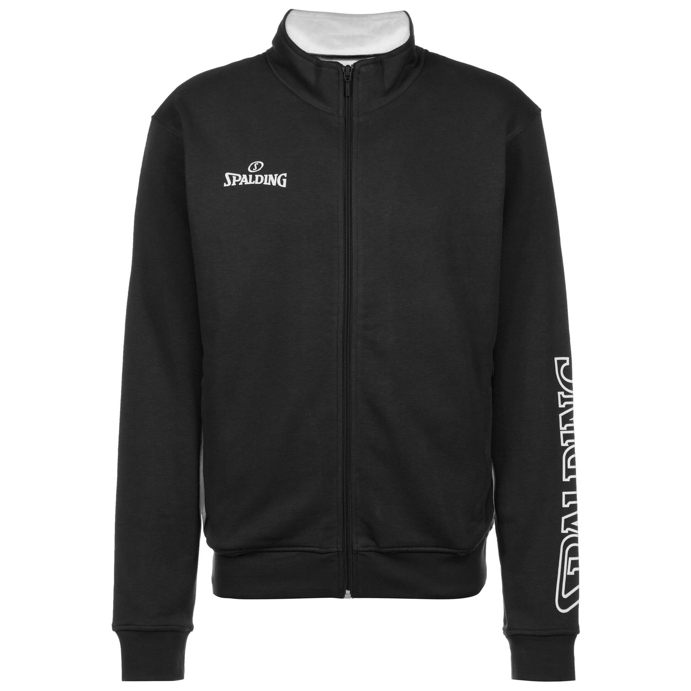 Spalding Trainingsjacke Team II Trainingsjacke schwarz / weiß