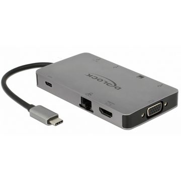 Delock Laptop-Dockingstation USB-C Dockingsstation 4K