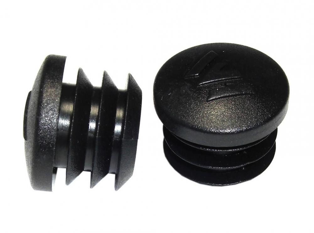 Humpert Fahrradlenker Lenker-Endstopfen Ergotec schwarz, zum Einschlagen 19mm per Paar