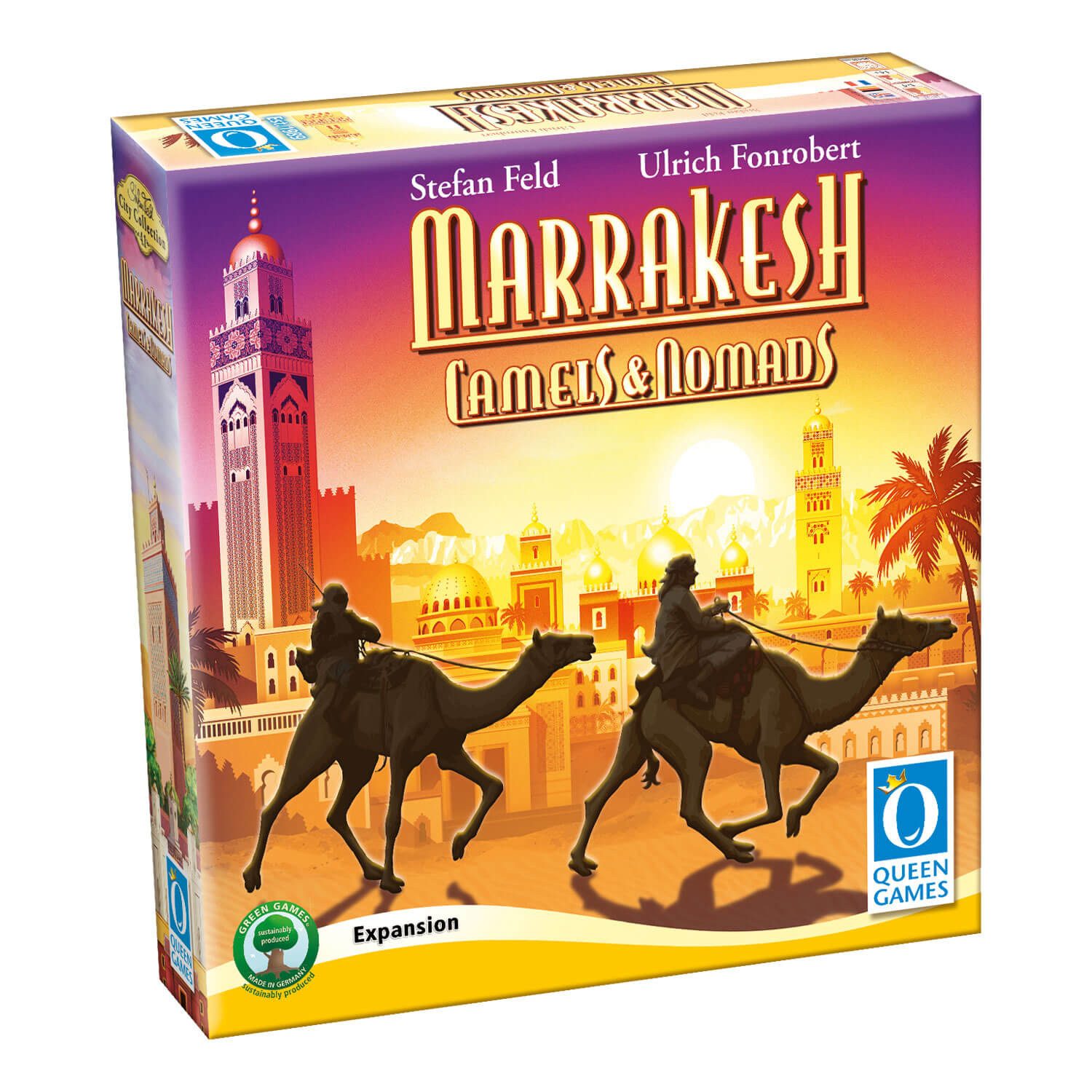 Queen Games Spiel Marrakesh - Camels & Nomads (Erweiterung), Marrakesh - Camels & Nomads (Erweiterung)