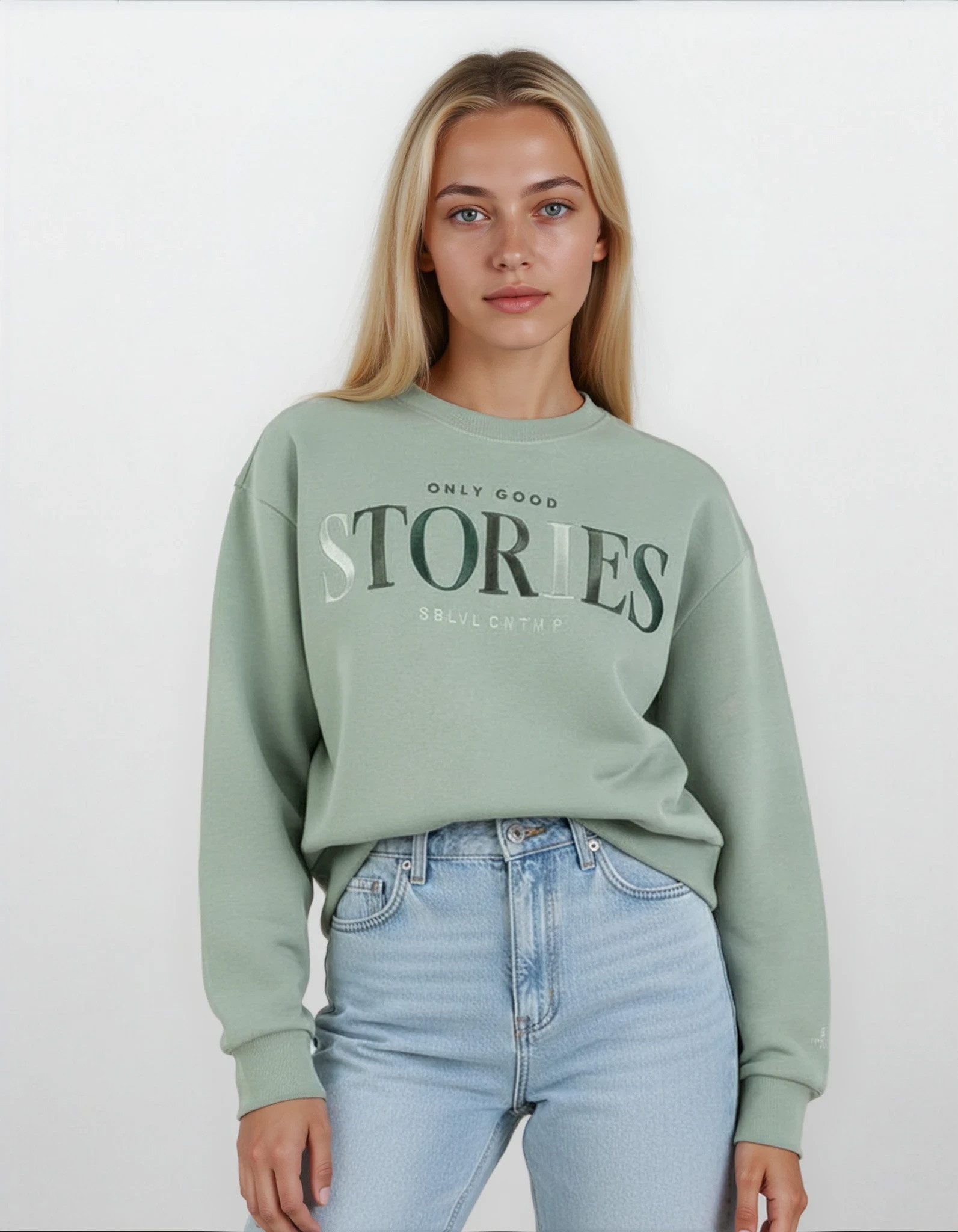 SUBLEVEL Sweatshirt Damen Pullover kuschelig weich Flauschig Sweater Crewneck XS-XXL