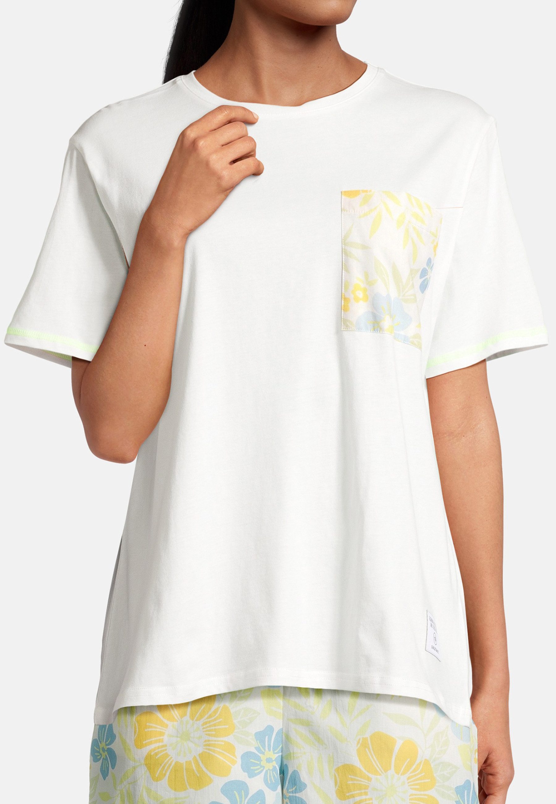 salzhaut T-Shirt LIBERAAL Damen Oversized salzhaut T-Shirt – bequeme Qualität und nordisch klares Design