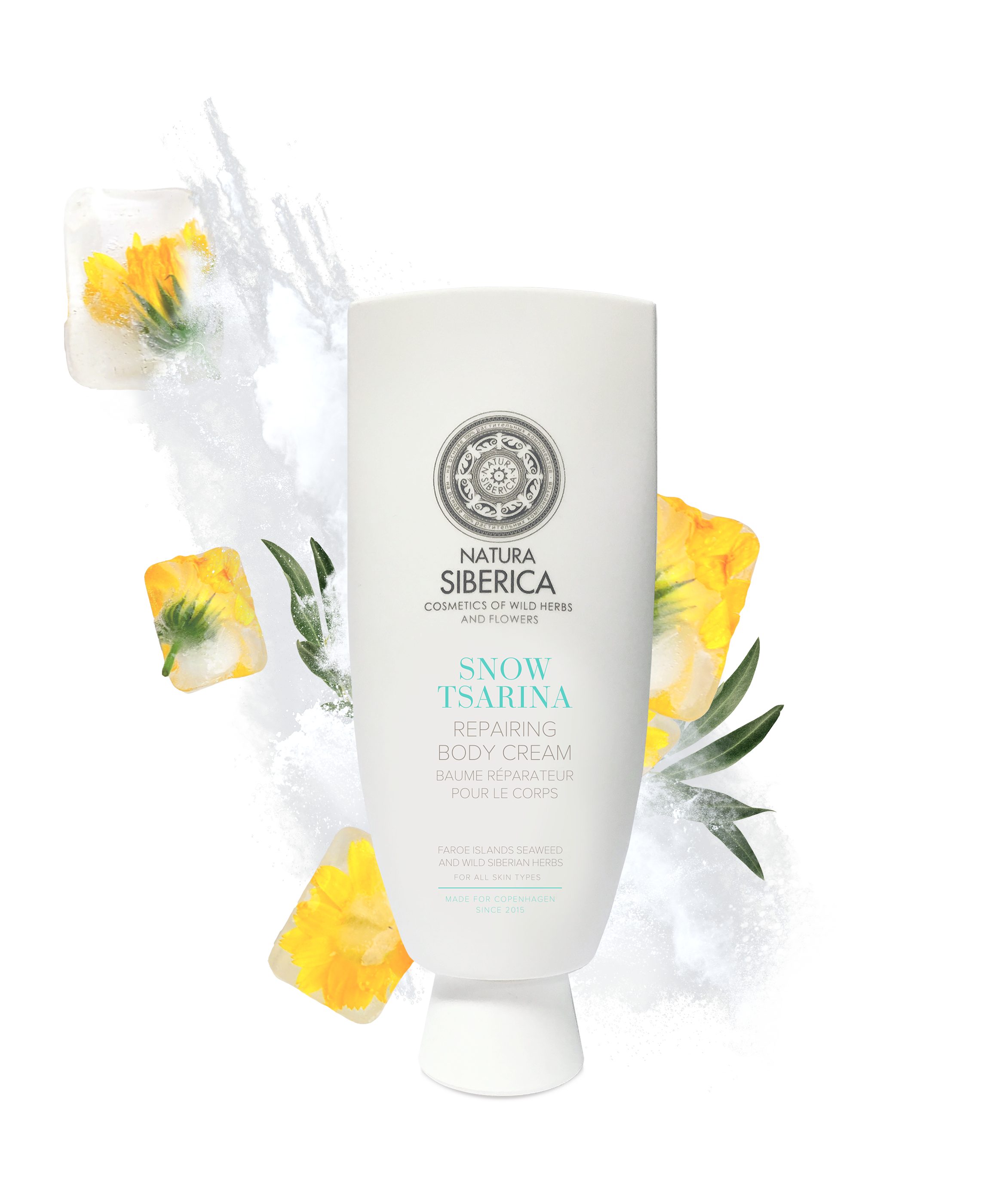 Natura Siberica Bodylotion Copenhagen Repairing Body Cream Snow Tsarina, 200 ml