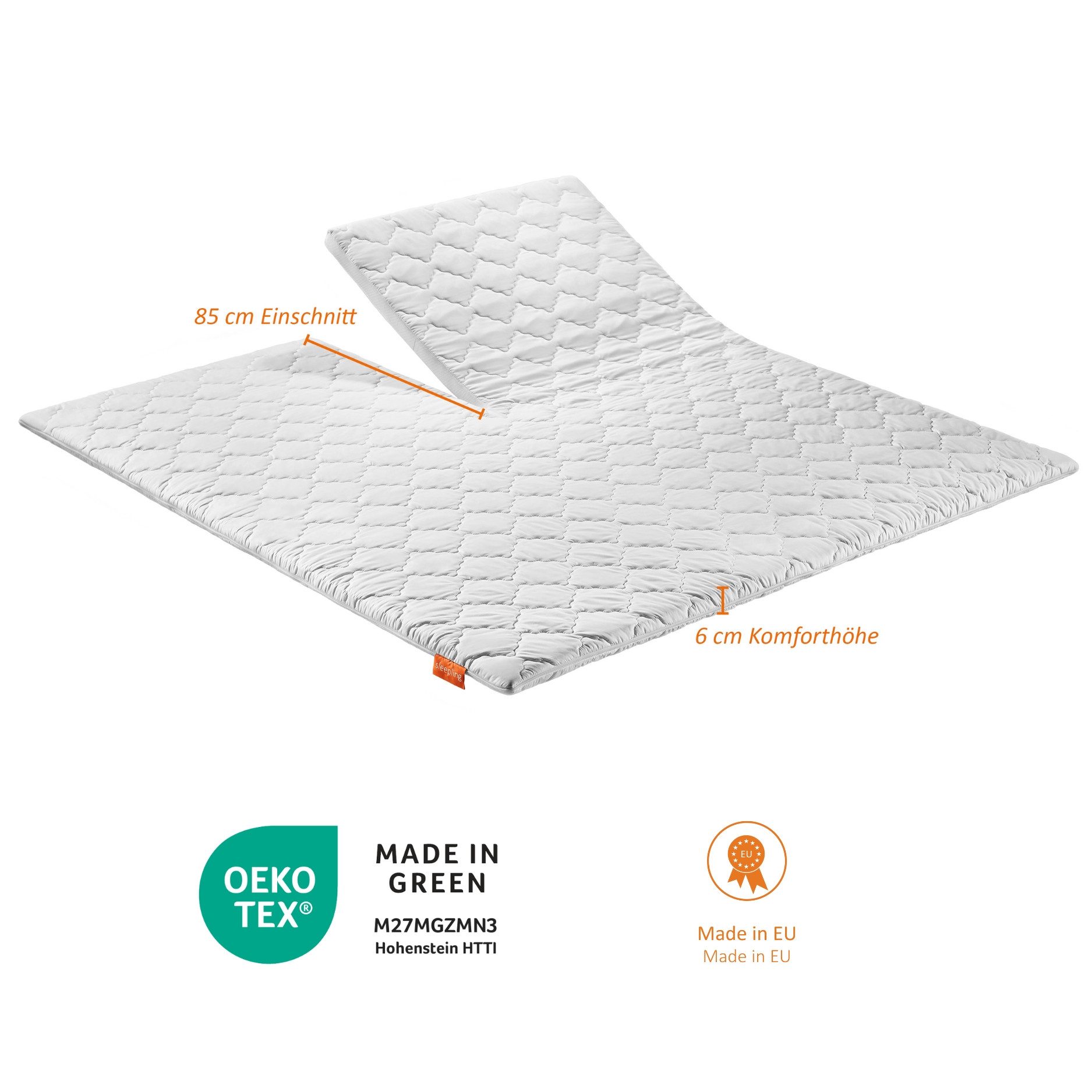 sleepling, Topper aus Kaltschaum, orthopädische Matratzenauflage, günstig online kaufen