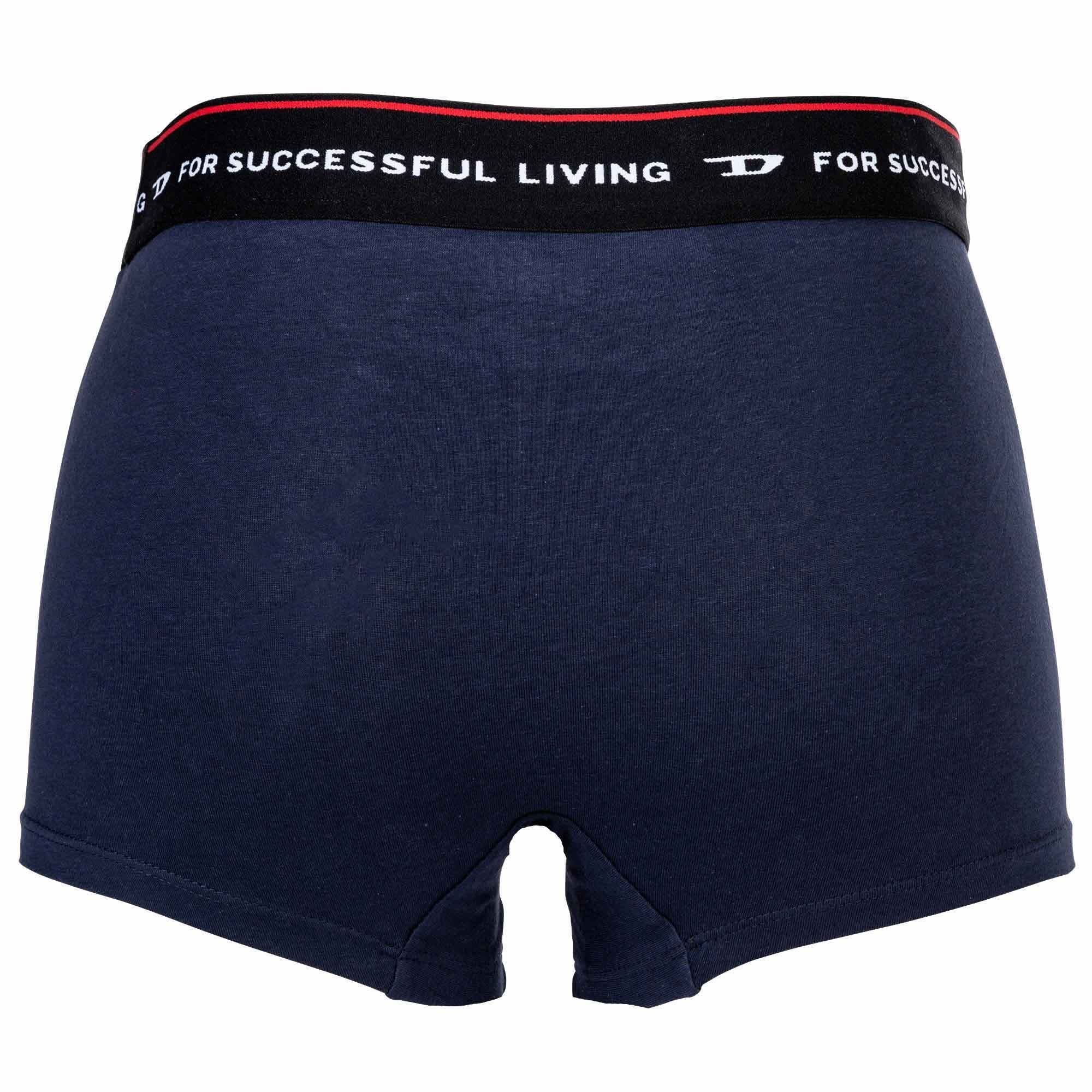 Herren - Boxer Pack Diesel 3er Schwarz/Dunkelblau/Dunkelgrün Boxershorts,