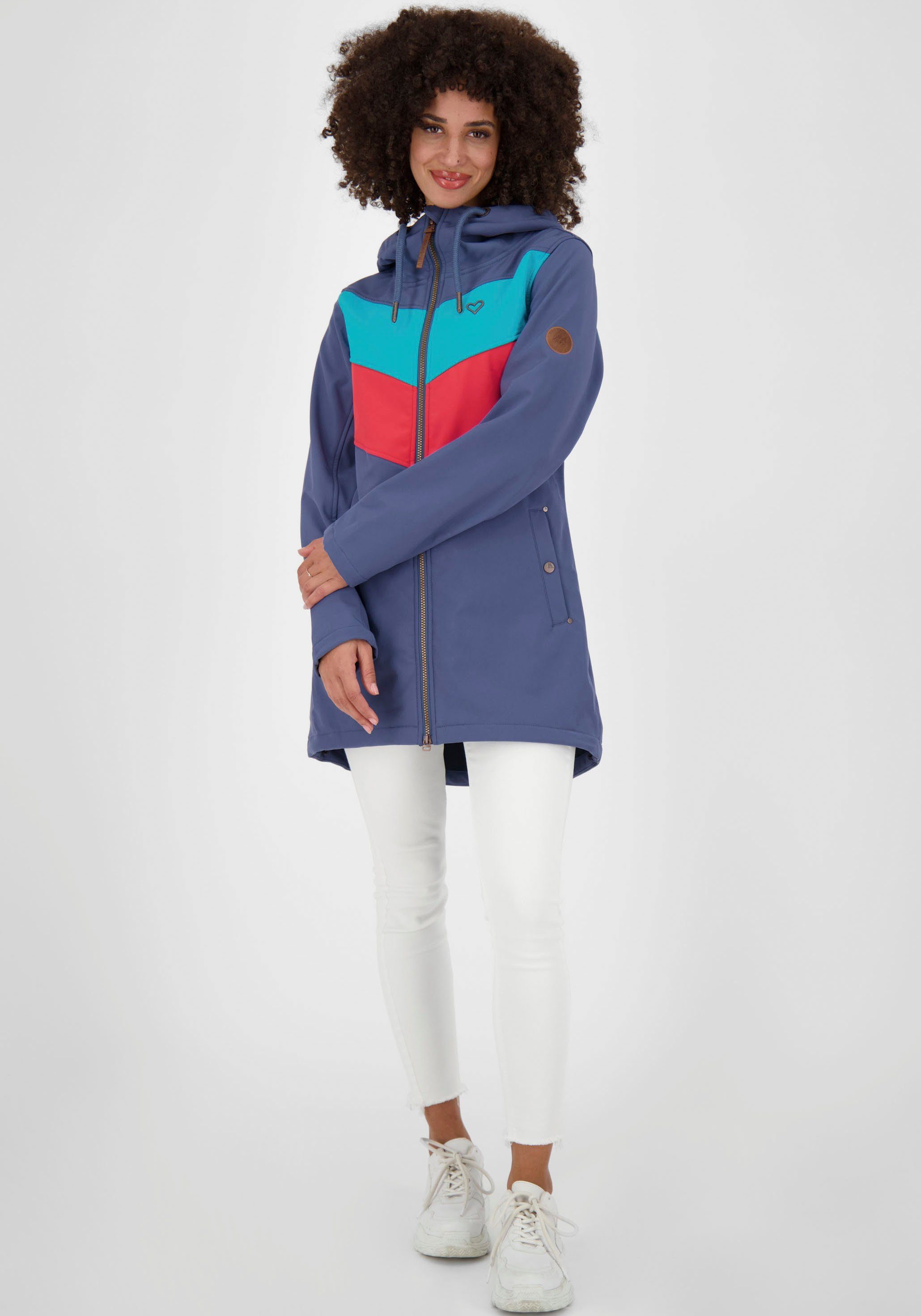 & 5300 Kickin NIGHTBLUE DorianeAK-S Alife Softshelljacke (1-St)