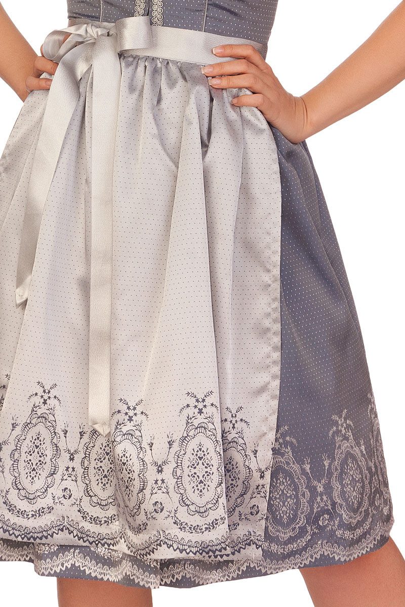 MarJo Dirndl Midi Dirndl 2tlg. - ROMILDA - silber