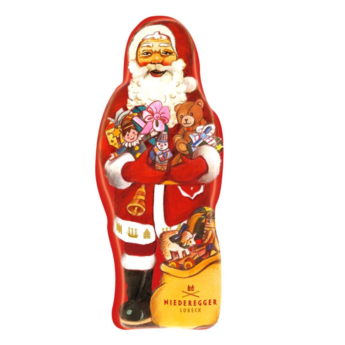 Niederegger Süßigkeit Marzipan Weihnachtsmann, 100 g, Niederegger, 100 g