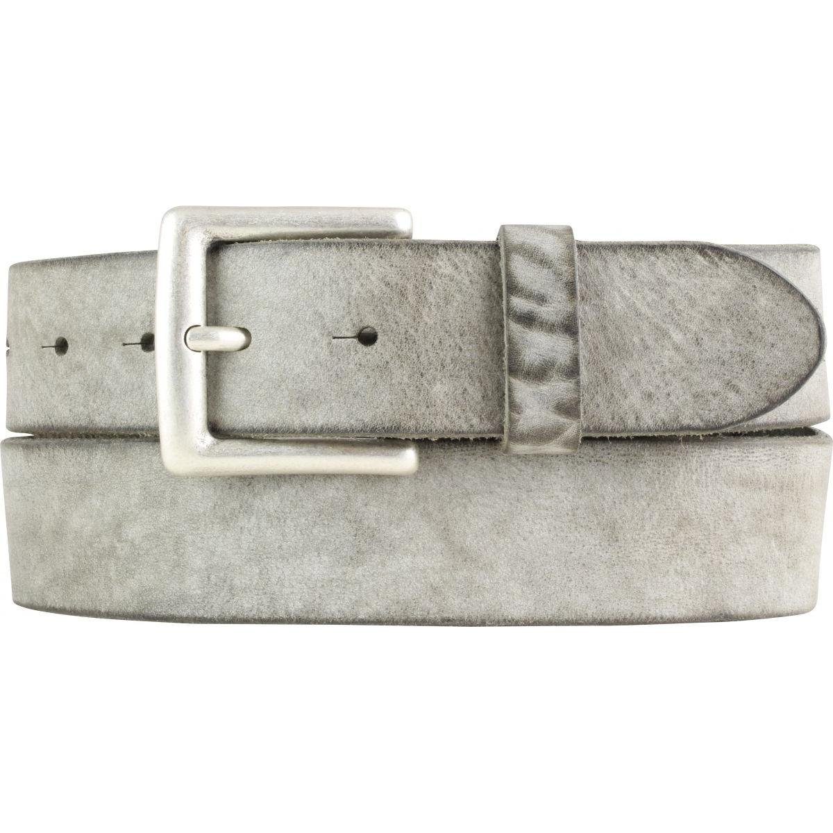 BELTINGER Ledergürtel Gürtel aus weichem Vollrindleder Used-Look 4 cm - Led günstig online kaufen
