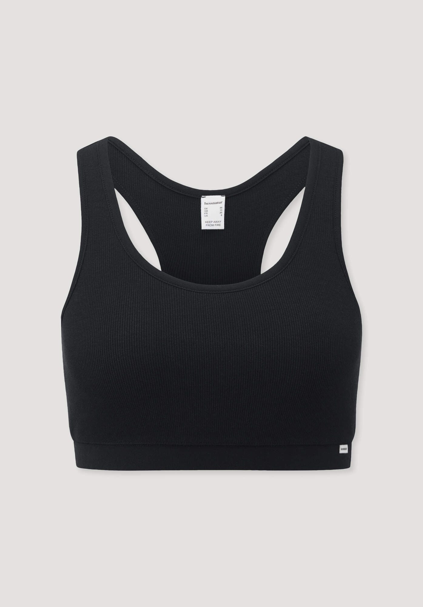 Hessnatur Bustier SOFT RIB aus Bio-Baumwolle (1-tlg)