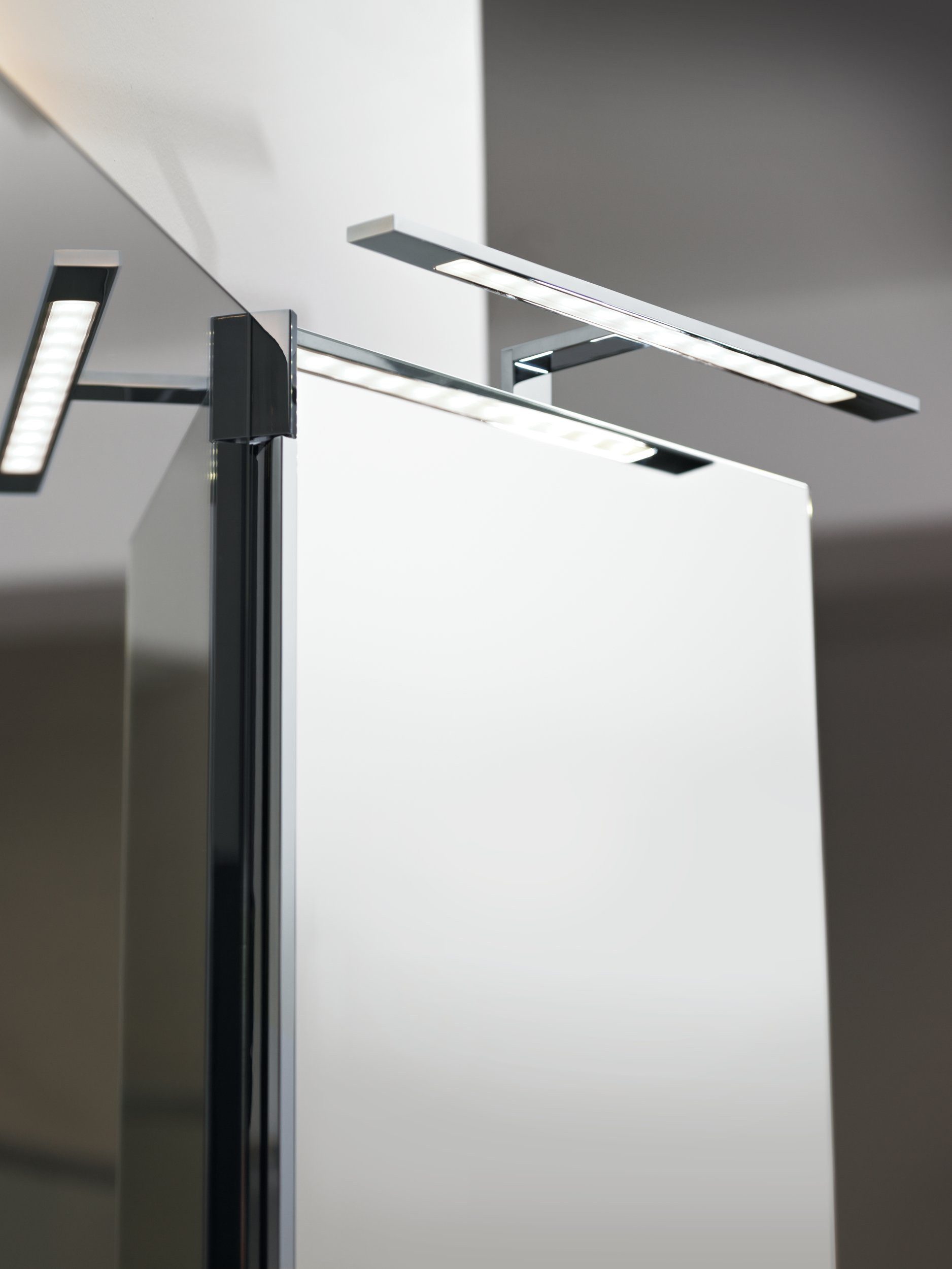 EGLO LED Spiegelleuchte Imene, Leuchtmittel inklusive, LED Spiegelleuchte Lampe Spiegel Badezimmer Alu Chrom