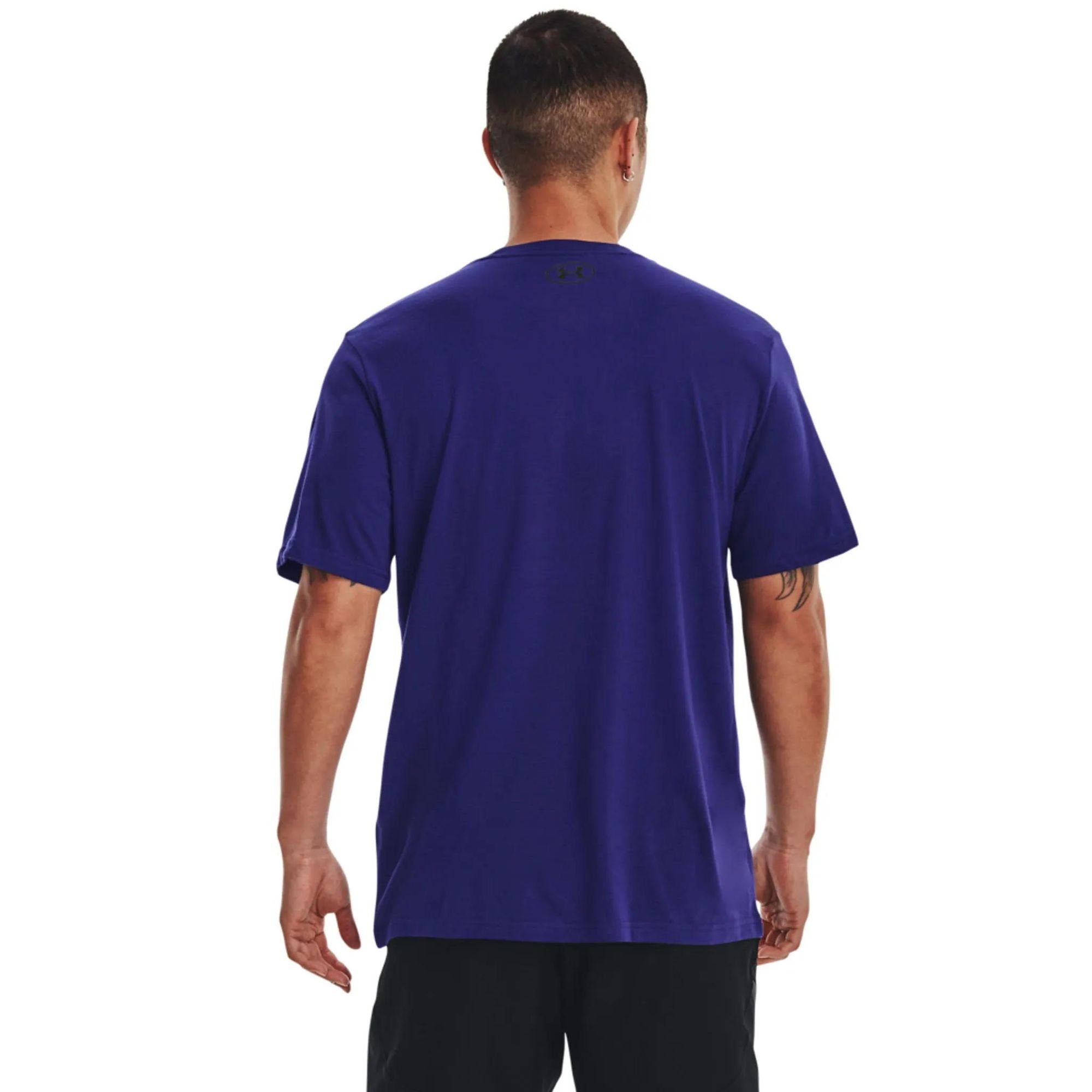 linker Sportstyle auf T-Shirt Herren UA mit Logo T-Shirt Brustseite Under Lila Armour®