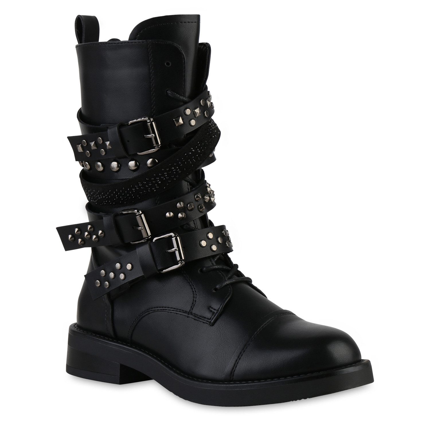 VAN HILL 841813 Stiefel Damen Bikerstiefel günstig online kaufen