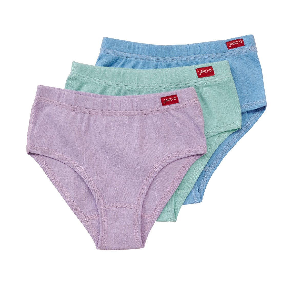 Slip JAKO-O Slips Basic Mädchen 3er Pack, farbmix