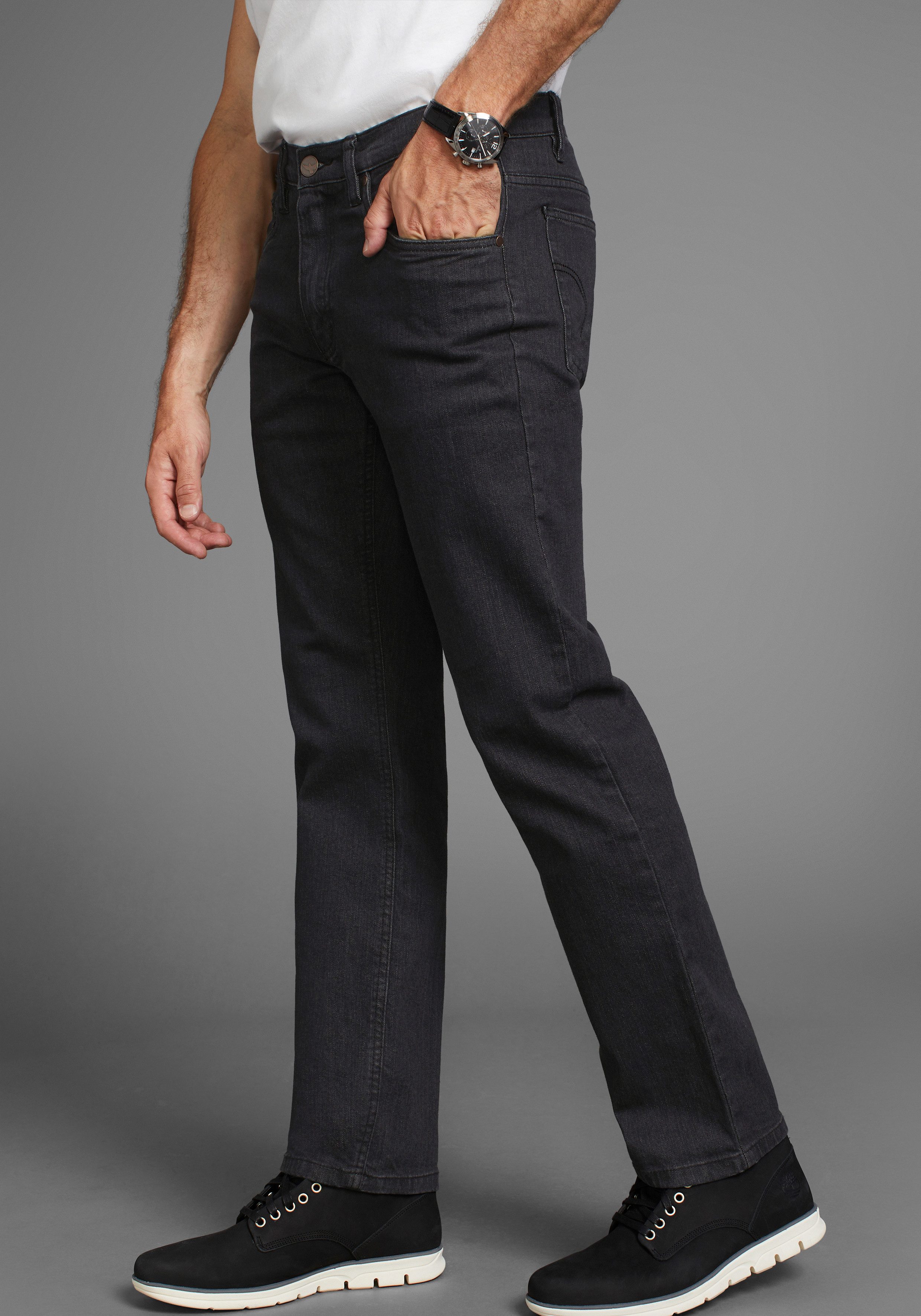 Arizona Gerade Jeans gerade geschnittenes Bein, niedrige Leibhöhe – Bild 5 von 5
