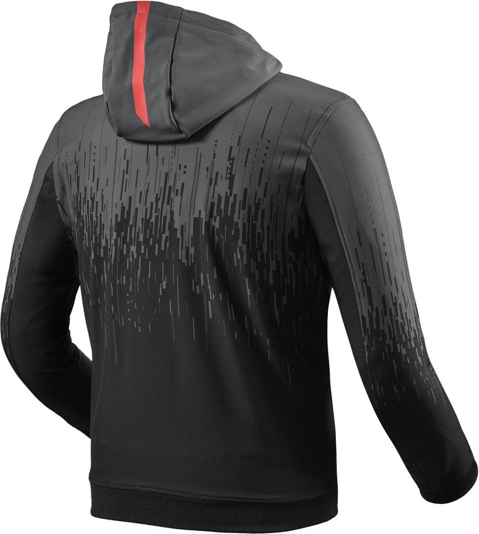 WB Quantum Motorradjacke Motorrad Textiljacke Revit Black/Red 2