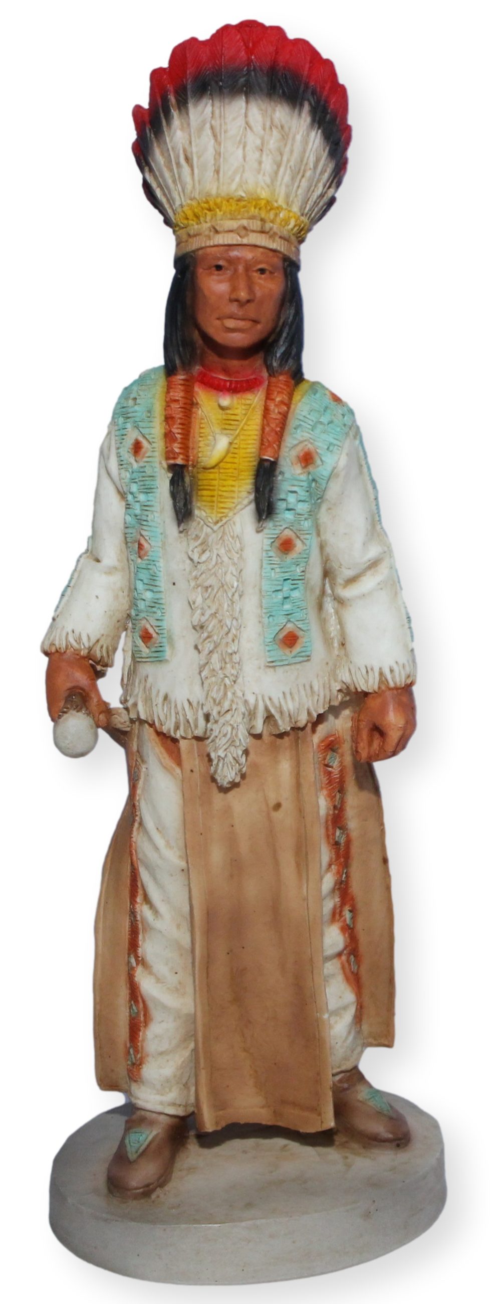 Dekofigur Native American Deko Figur Jicarilla Apache H 19 cm Castagna