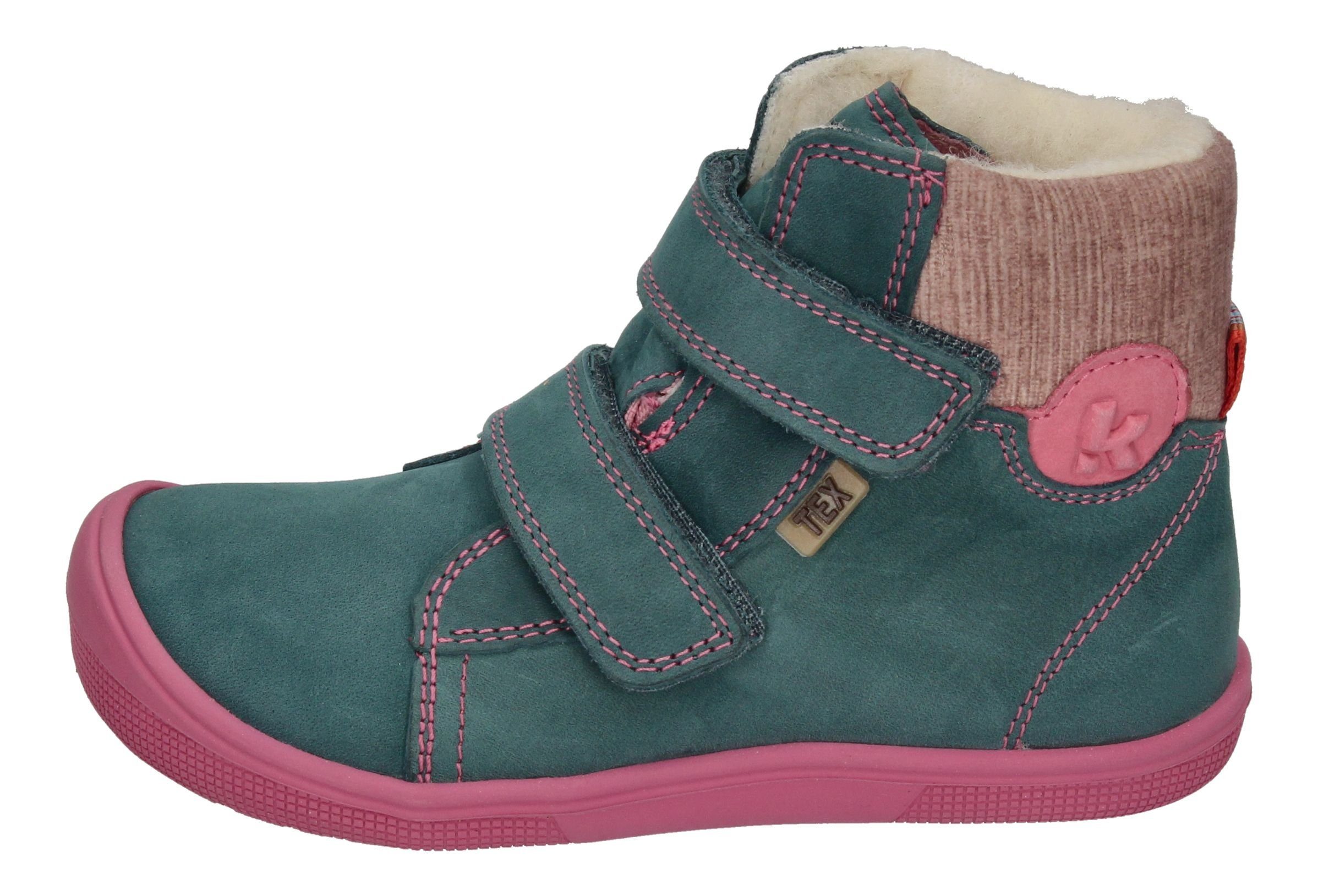 TEX DEAN WOOL turquoise 07T024.232-130 KOEL Winterstiefel