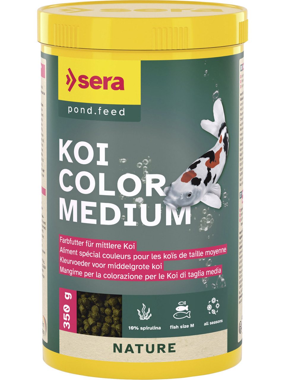 Sera Sera Koifutter Color Medium für mittelgroße Koi 1, für: Fische