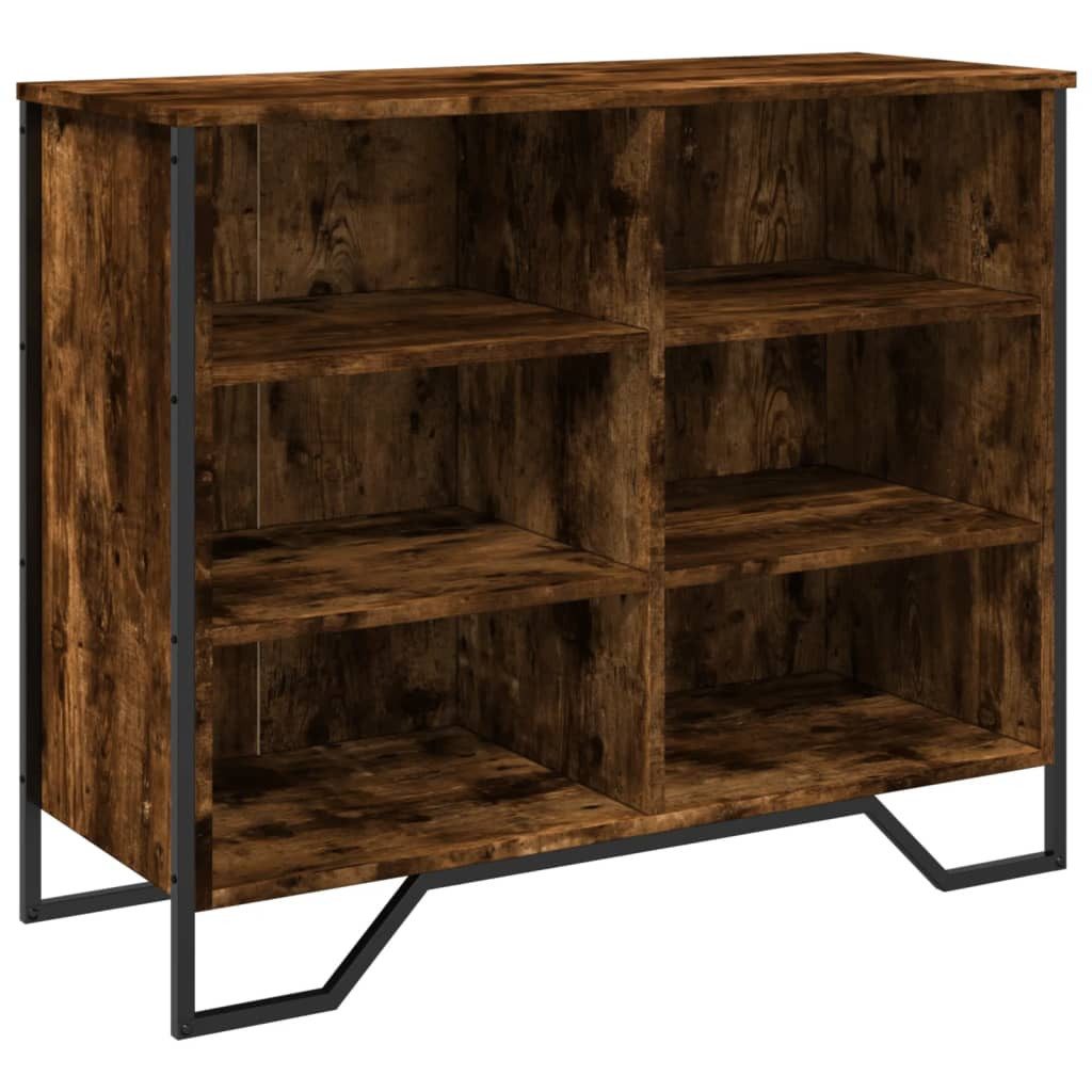 vidaXL Sideboard Sideboard Räuchereiche 91x35,5x74,5 cm Holzwerkstoff (1 St günstig online kaufen