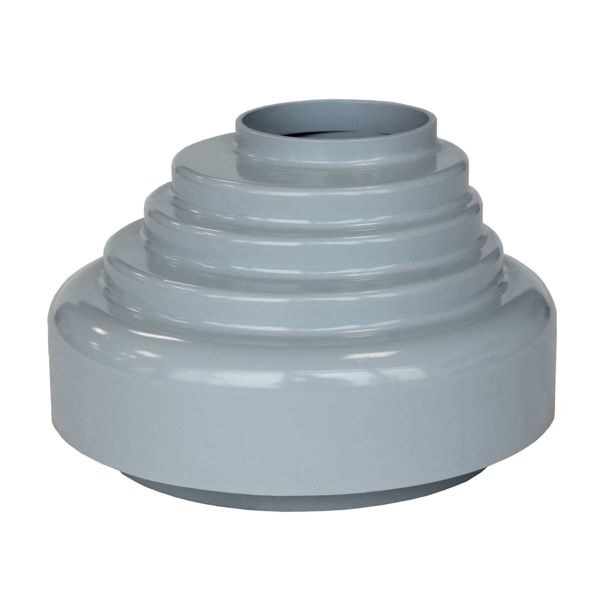 INEFA Regenfallrohr, (DN 50), Übergangsstück aus PVC-U Kunststoff, einfache Montage, Made in Germany
