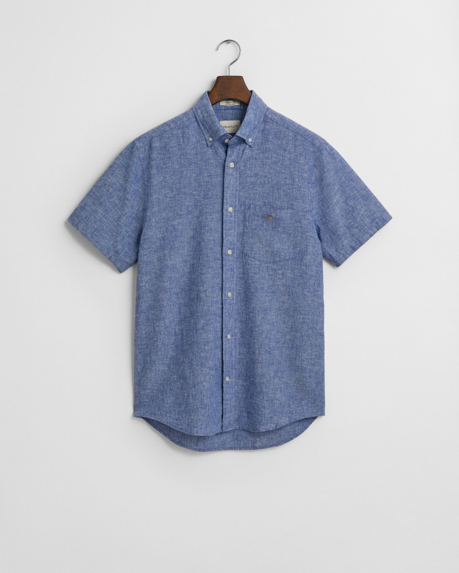 Kurzarmhemd REG COTTON LINEN SS SHIRT