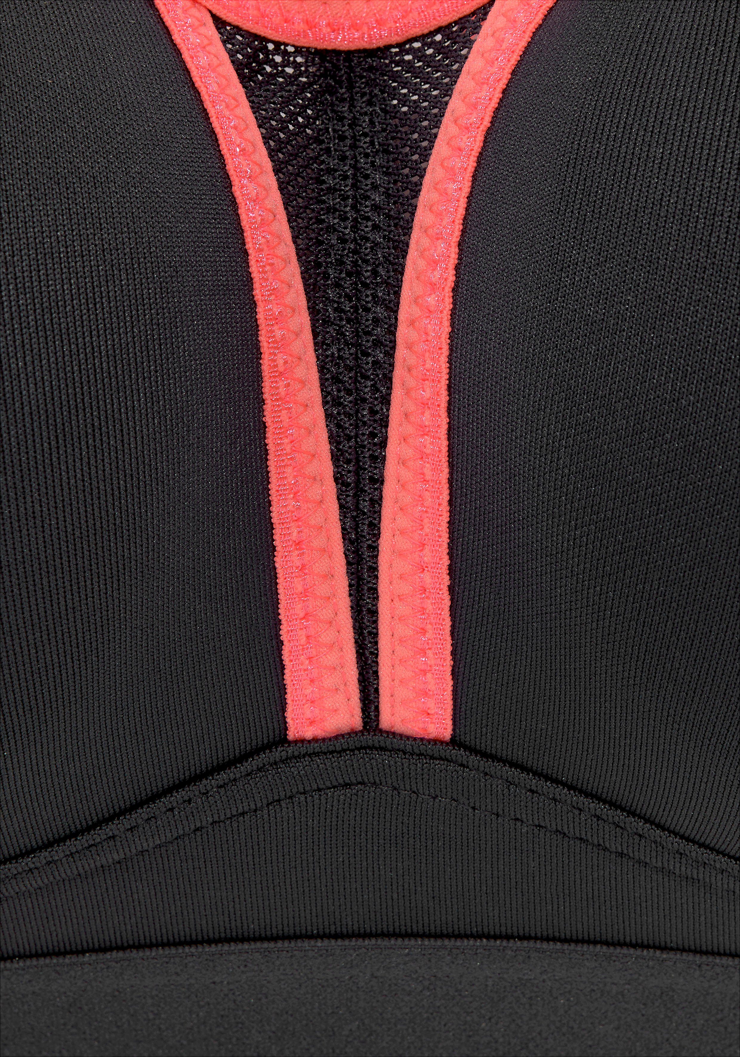 Venice Beach Sport-BH ohne Bügel aus COOLMAX-Material mit breiten Trägern, große Größen, starker Halt – Bild 5 von 5