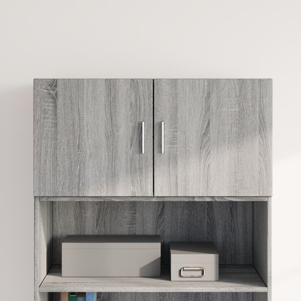 vidaXL Hängeschrank Wandschrank Grau Sonoma 80x42,5x40 günstig online kaufen