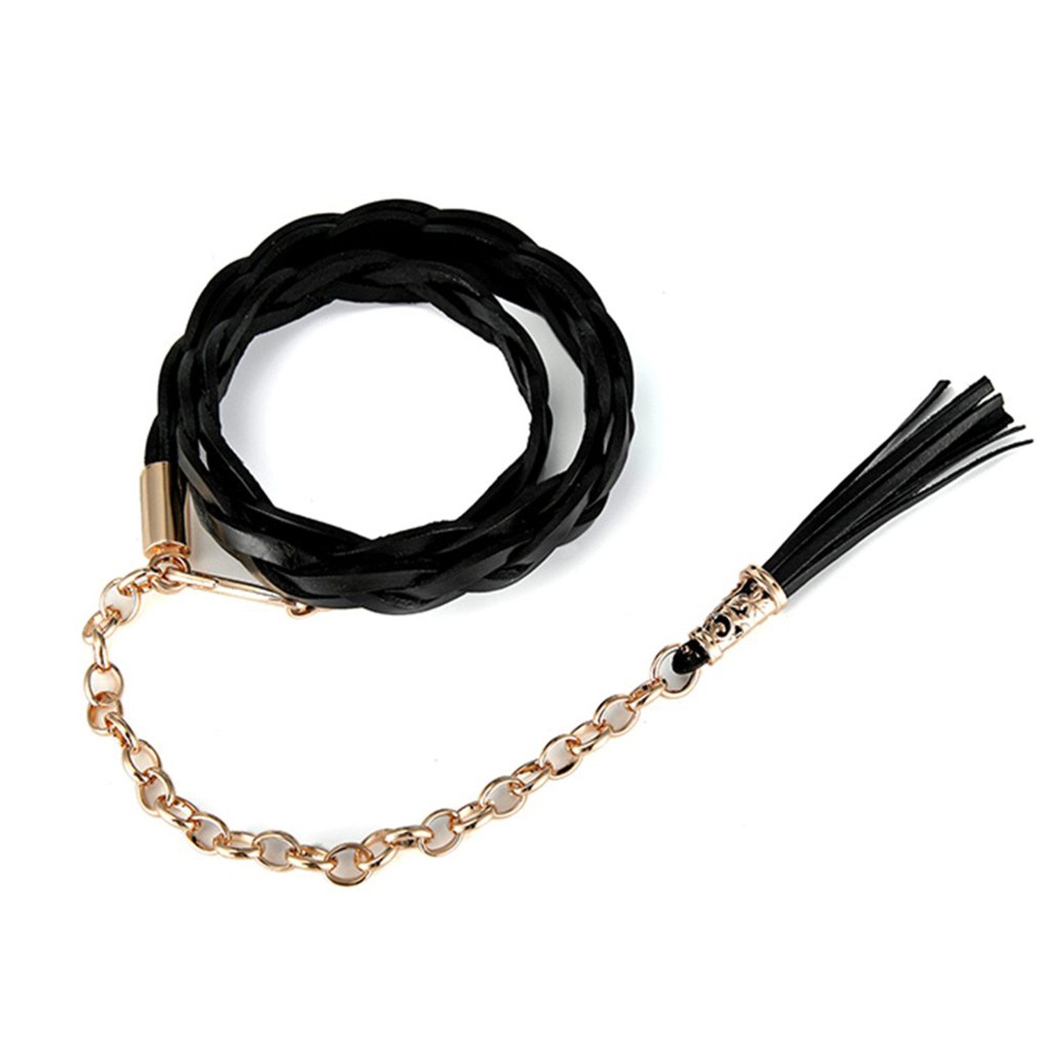 RWEUOQ Gürtelriemen Gürtelriemen Geflochtener Hüftgürtel Taillenkette günstig online kaufen