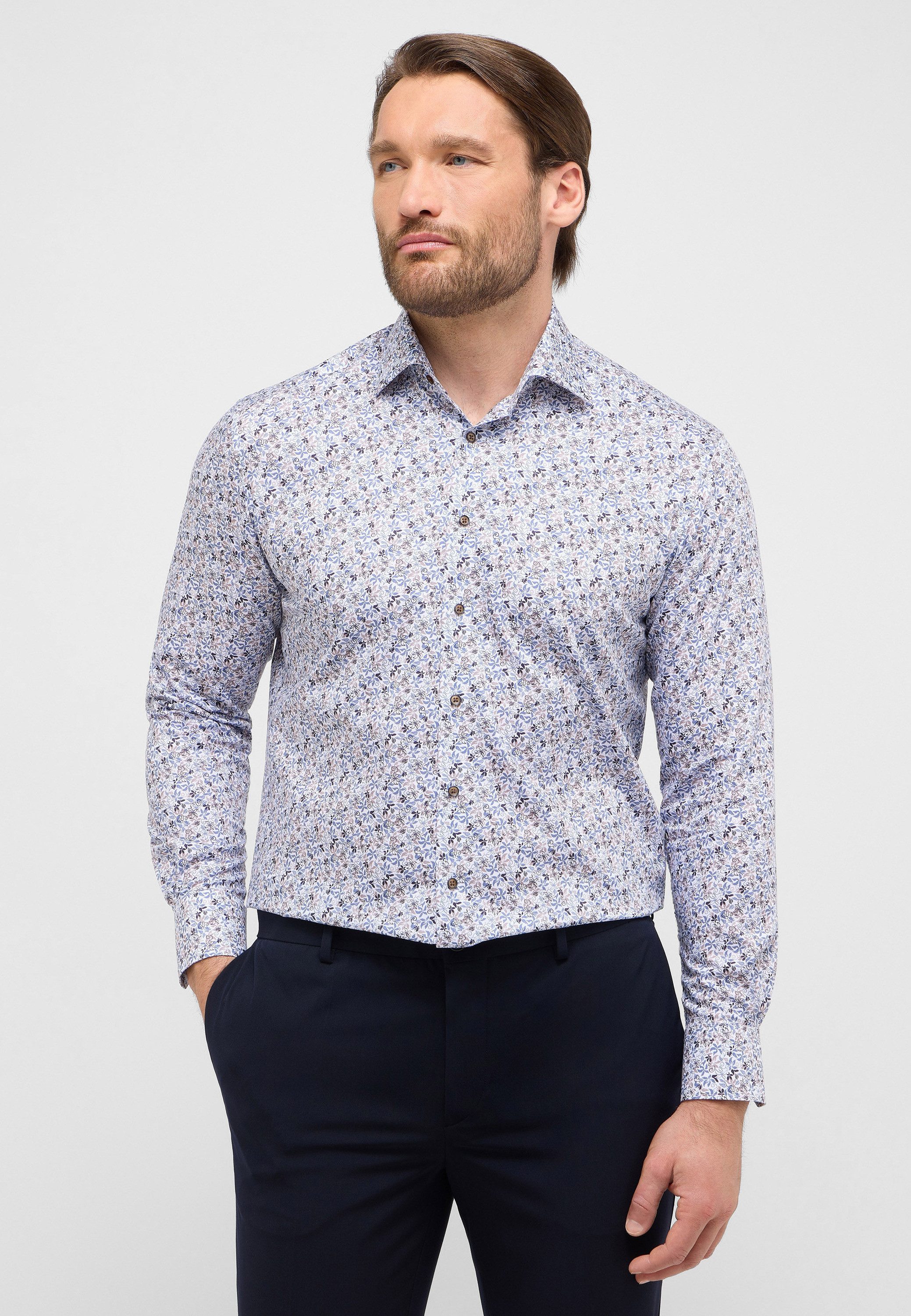 Eterna Langarmhemd COMFORT FIT NON IRON (bügelfrei) günstig online kaufen