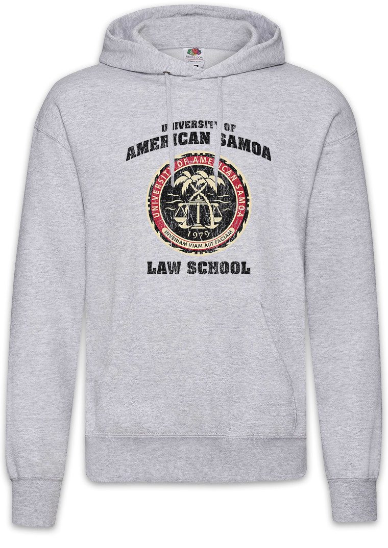 Urban Backwoods Hoodie University of American Samoa Herren Hoodie Better Jura Call Law Saul (1-tlg) School Anwalt Jura Student