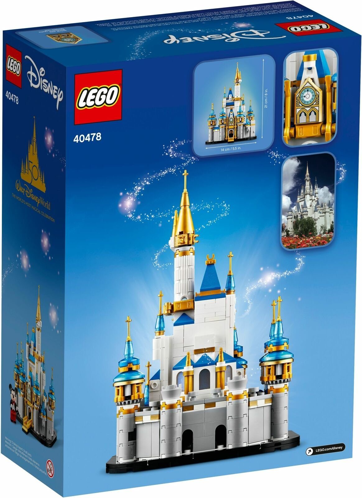 LEGO® 40478 Kleines Disney Schloss Spielbausteine, (567 St) günstig online kaufen