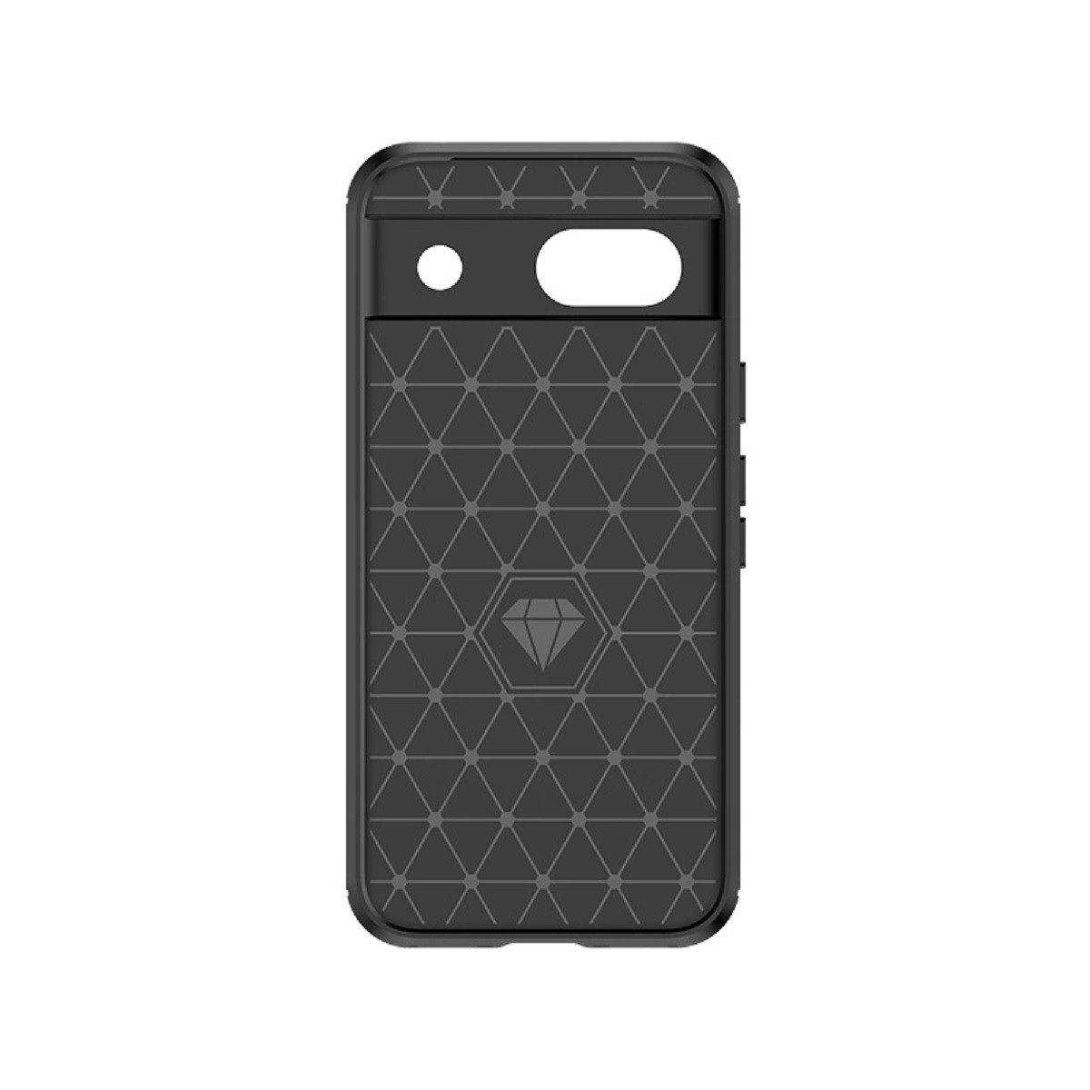COFI 1453 Bumper Carbon-Hülle kompatibel mit Google Pixel 8A