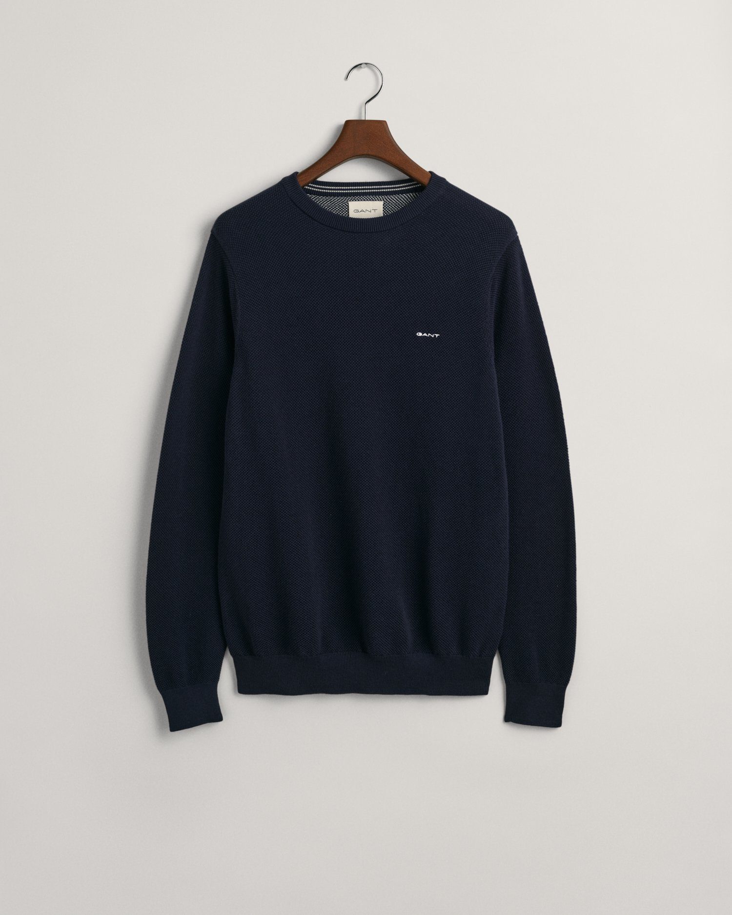 Rundhalspullover COTTON PIQUE C-NECK