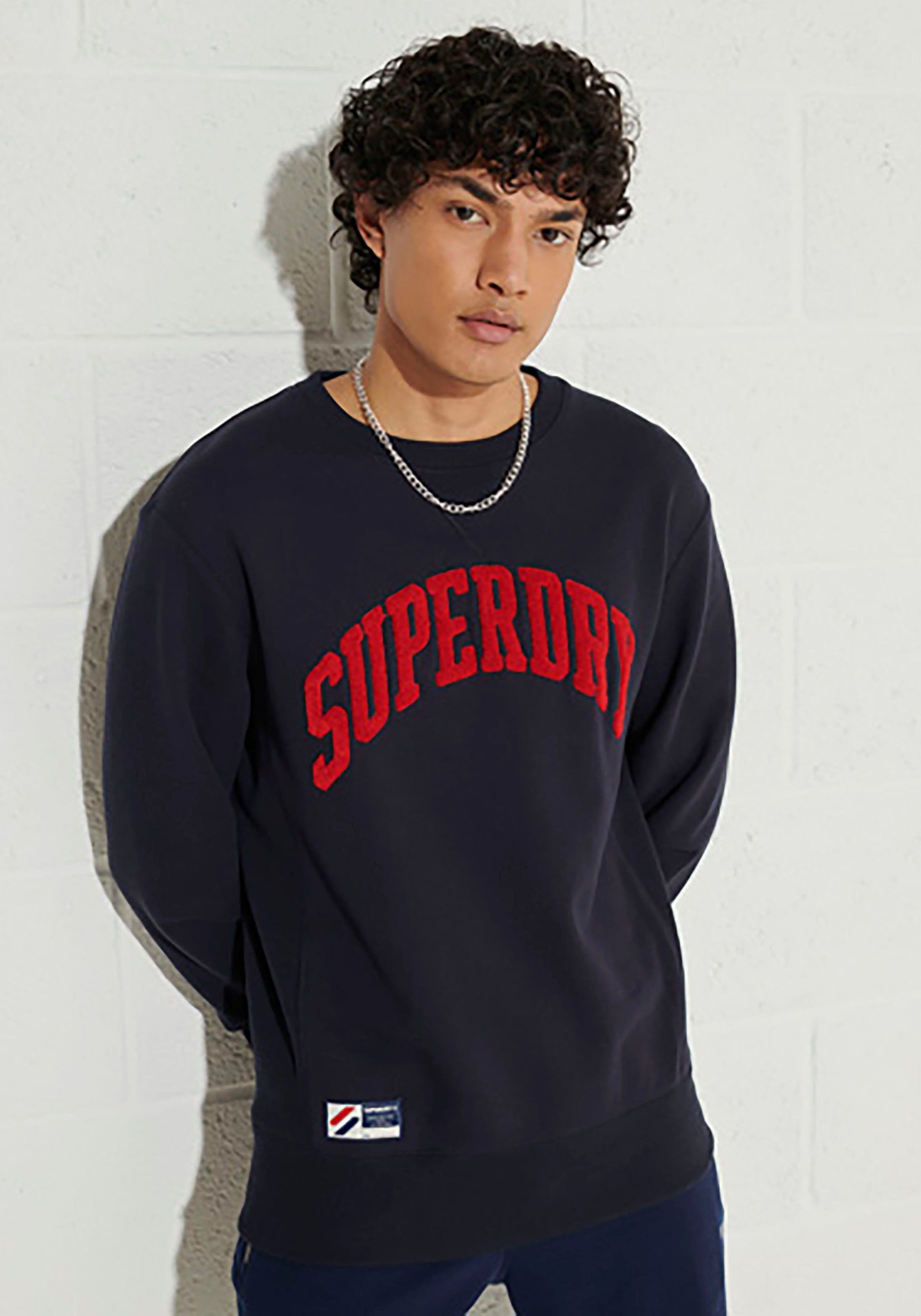 Superdry Sweatshirt »VARSITY ARCH CREW« kaufen | OTTO