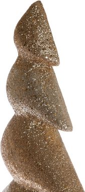 Myflair Möbel & Accessoires Dekobaum Weihnachtsdeko (1 St), glitzernde Optik, Höhe ca. 34 cm