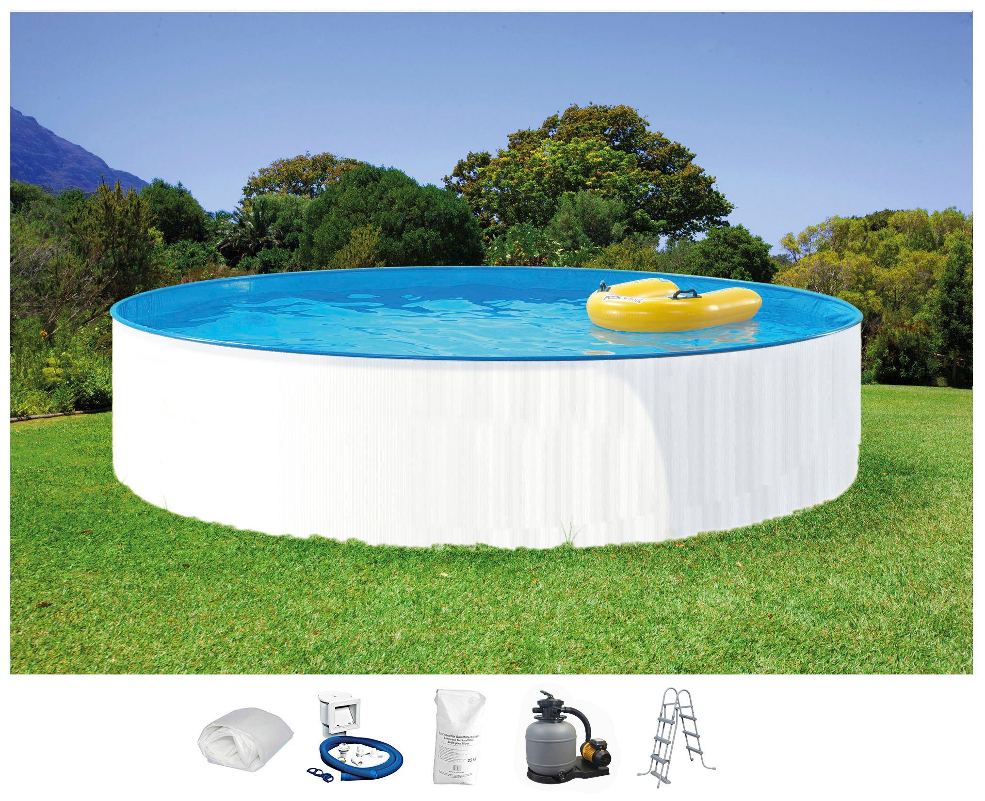 Clear Pool Rundpool MIAMI (Set, 6-tlg), günstig online kaufen