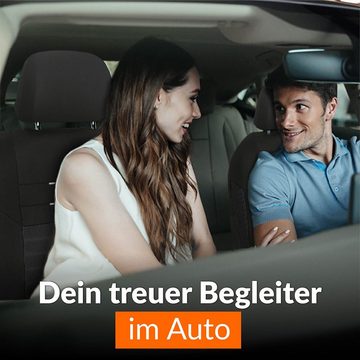 Upgrade4cars Autositzbezug Fahrersitz oder Beifahrersitz Universal, 2-teilig, Auto-Sitzschoner Vordersitz, Auto-Zubehör