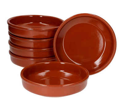 Más Geschirr-Set 6er Set Tapa Tonschale / Cazuelas 16 cm