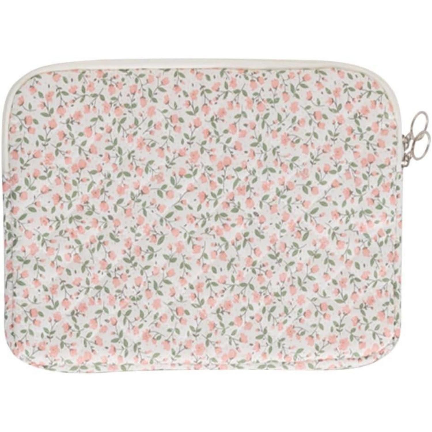 LuxusKollektion Laptoptasche MacBook Air M3 13 Zoll Hülle Blumenmuster 2024 Laptoptasche 15 Zoll