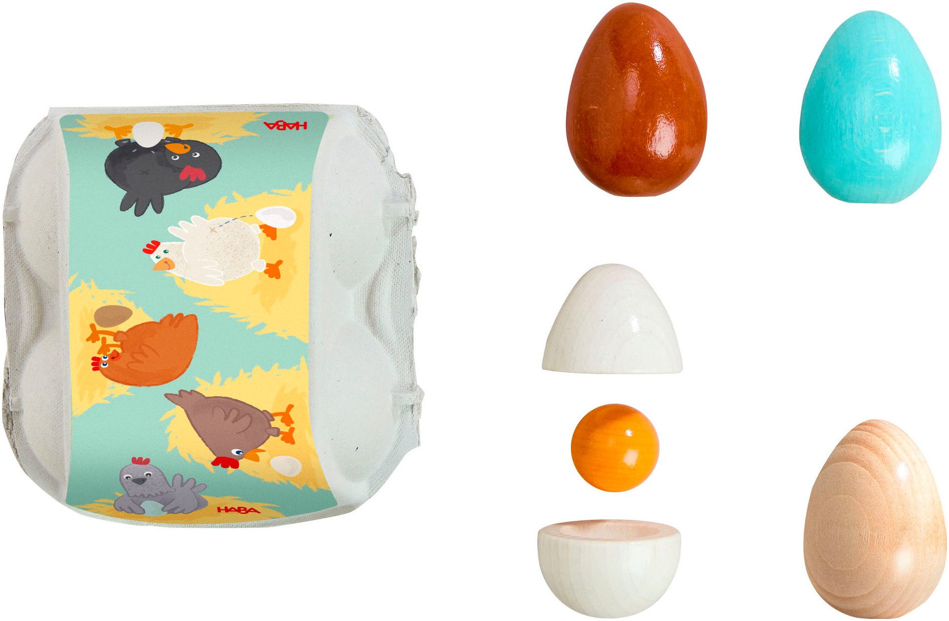 Haba Spiellebensmittel Creative Play - Eier