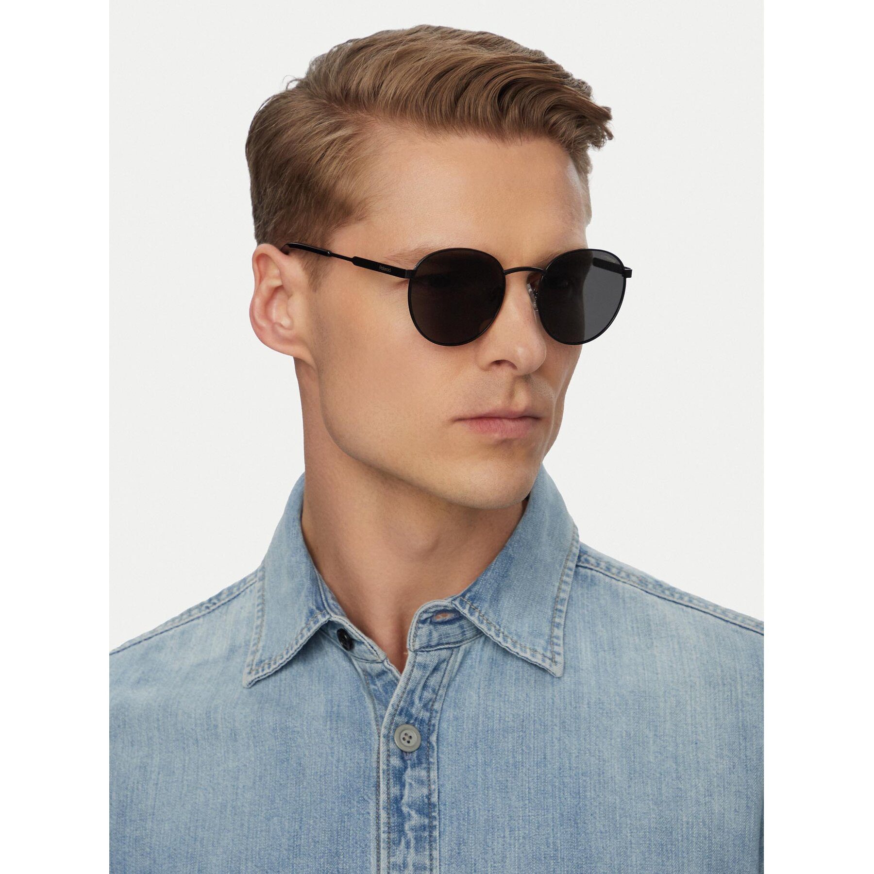 Polaroid Sonnenbrille Polaroid Herren-Sonnenbrille Schwarz