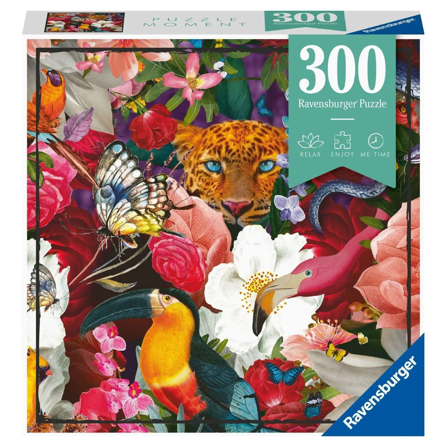 Ravensburger Puzzle Ravensburger Puzzle - Flowers - Puzzle Moment 300 Teile, 300 Puzzleteile