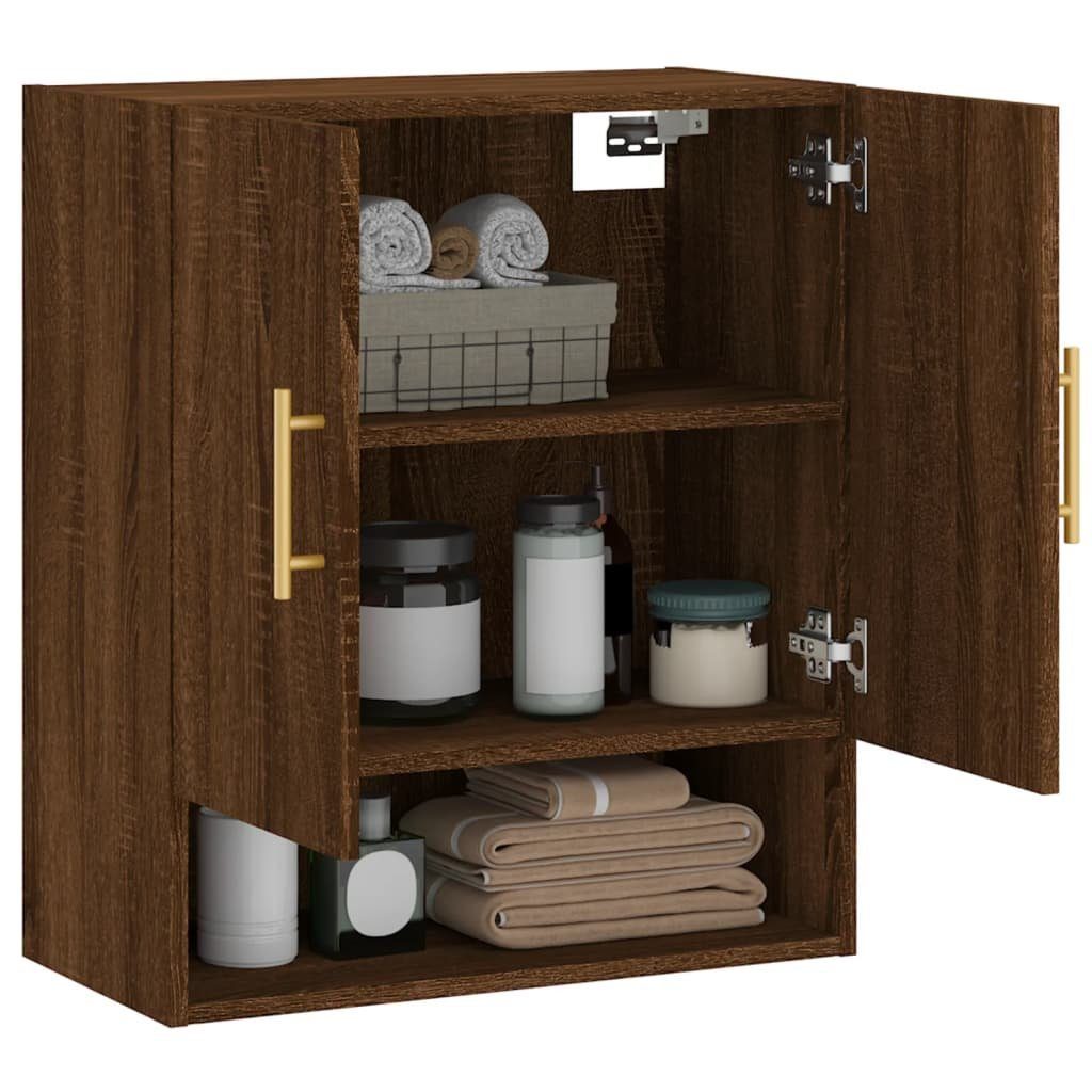 Braun Braune H Wandschrank Aufbewahrung 60x31x70 cm Hängeschrank vidaXL Eichen-Optik Kleiderschrank Eiche