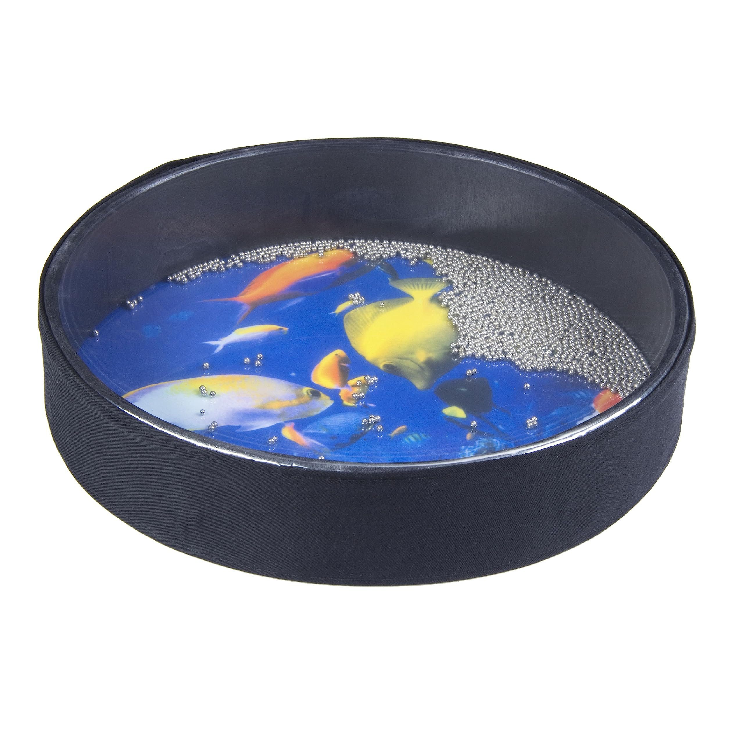 FAME Trommel,14" Ocean Drum Vielseitige Ritual Percussion Holz mit Kunststofffell Entspannende Meeresklänge Ideal als Handtrommel oder Shaker Custom Farbe", Percussion, Ritual Percussion, Ocean Drum, Meeresklänge, Handtrommel