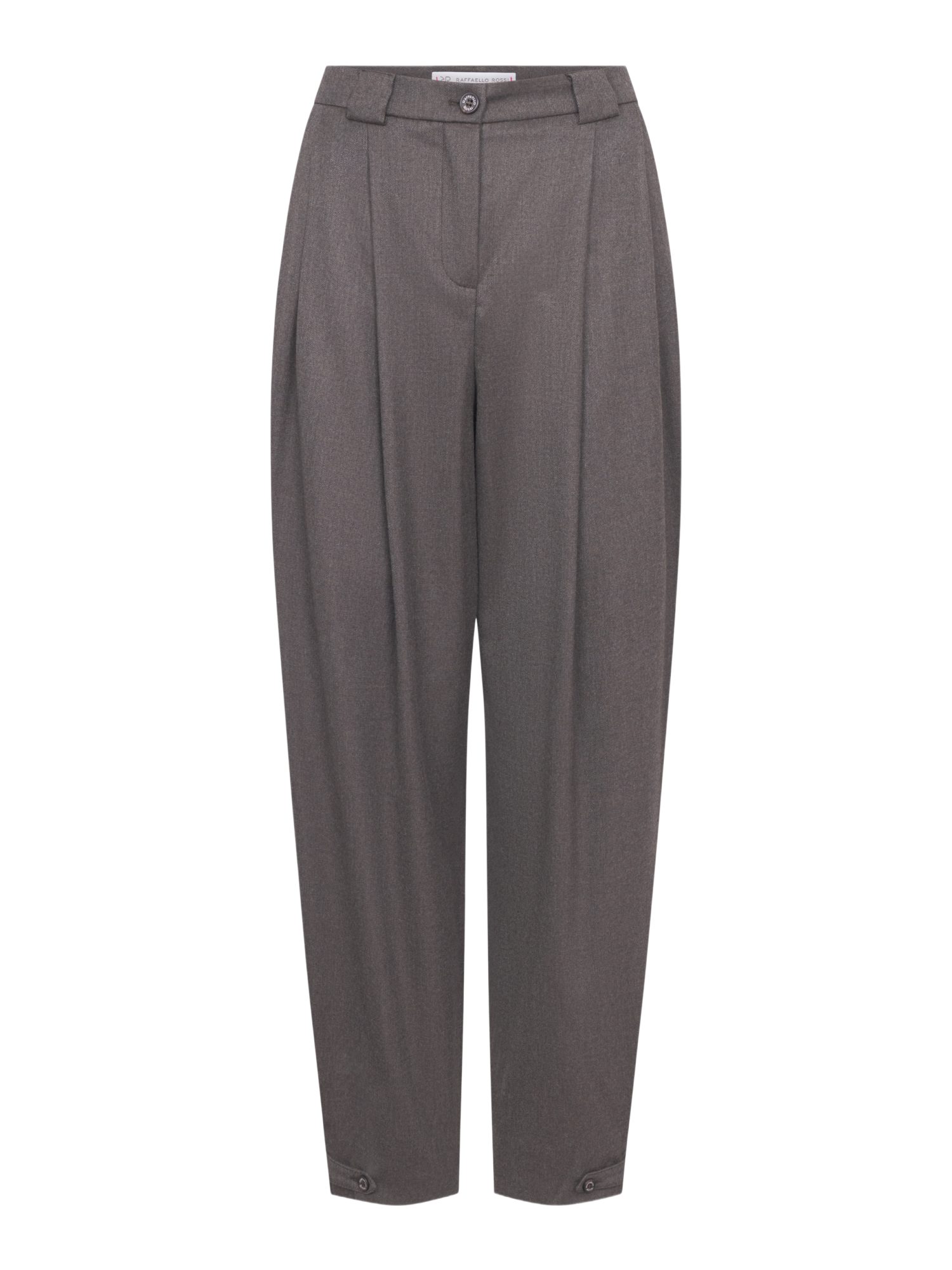Raffaello Rossi Stoffhose Casual,Polyester,Unifarben,Regular Fit,Hoch