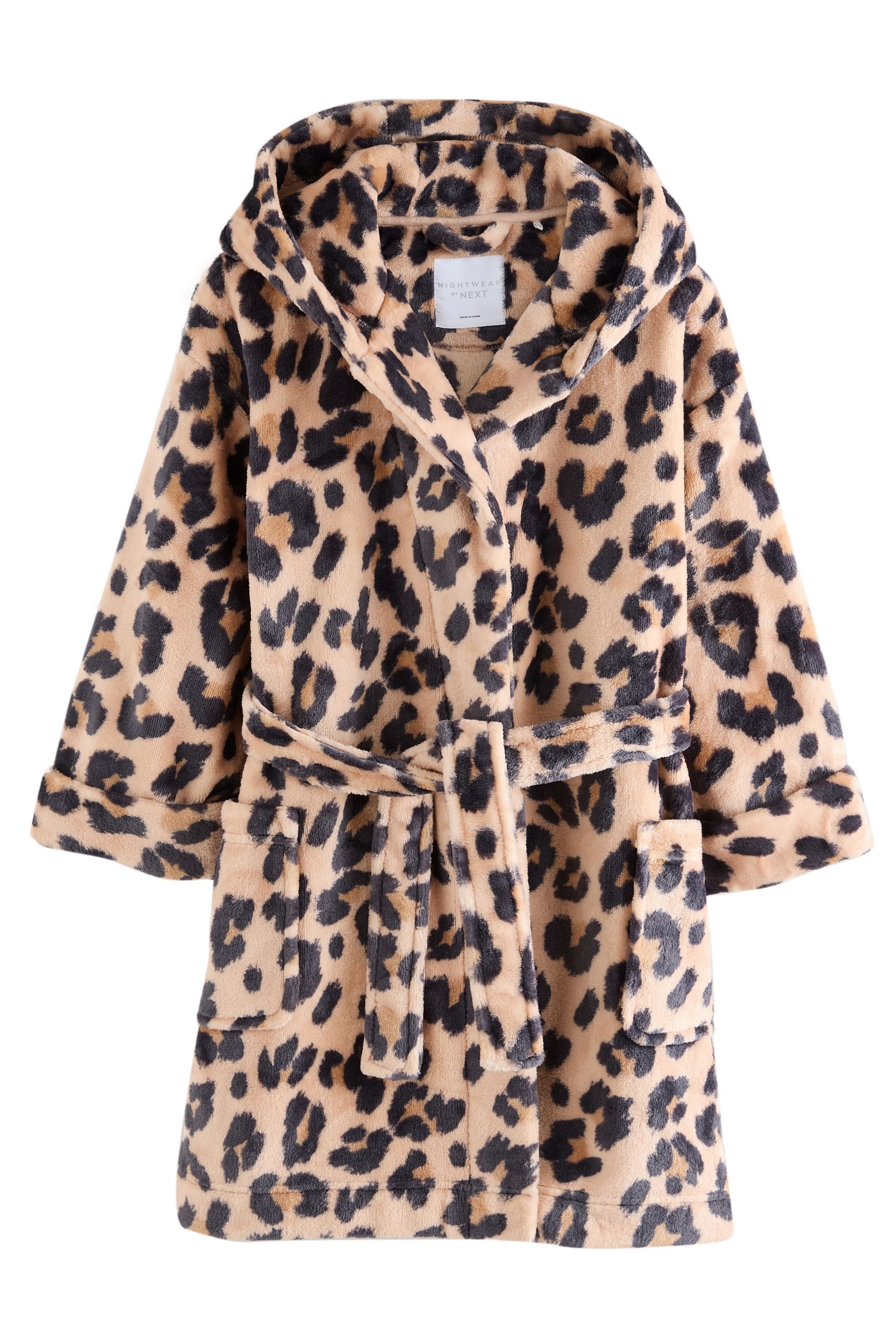 Kinderbademantel Bademantel aus Fleece