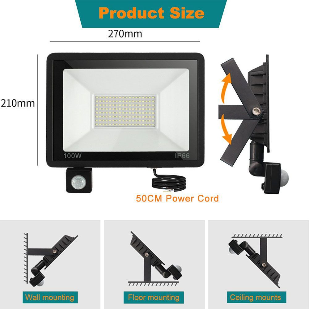 PRIISF LED Flutlichtstrahler Fluter Strahler Light Außenleuchte Scheinwerfe günstig online kaufen